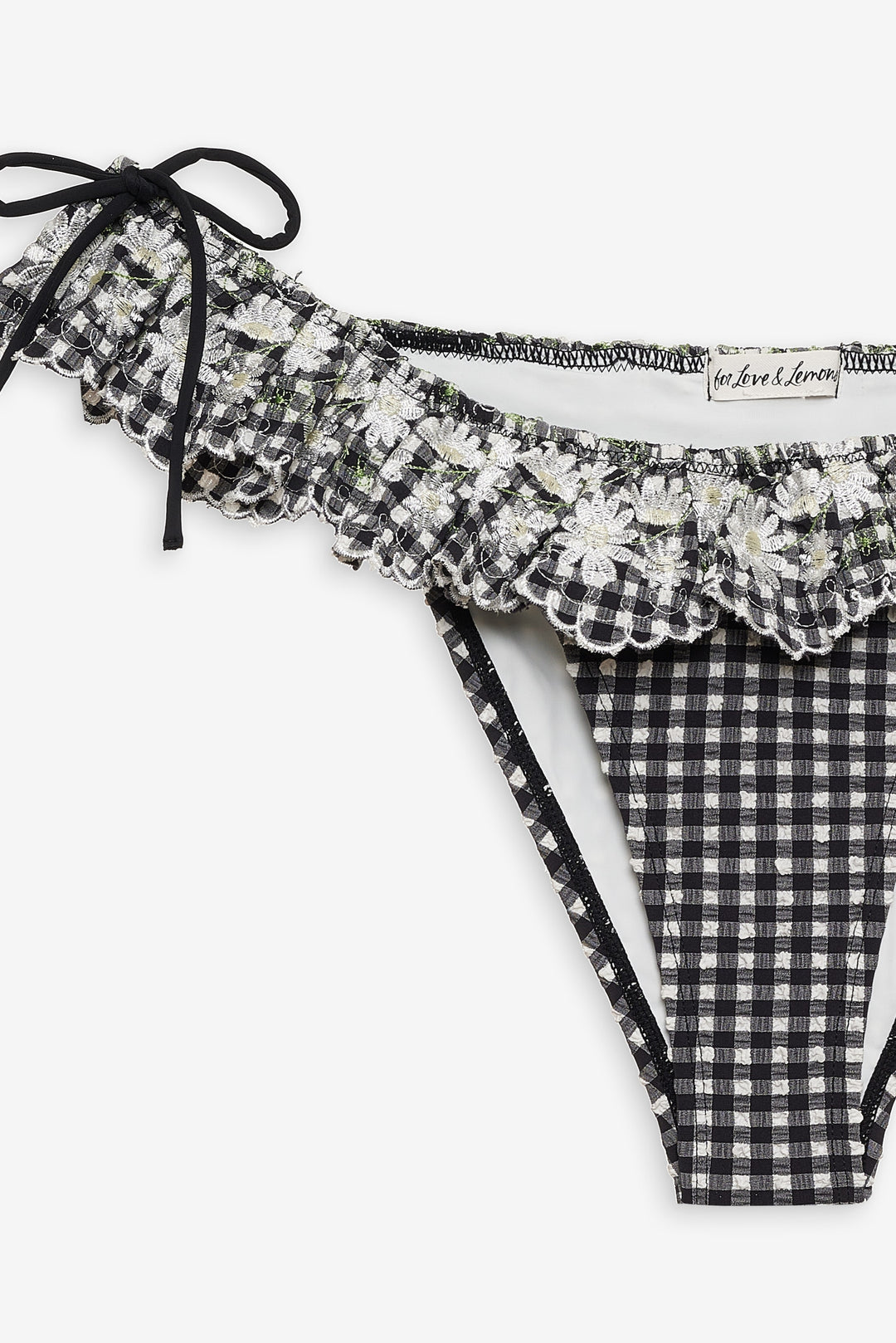 For Love and Lemons - Daisy Lane Bikini Bottom - Black