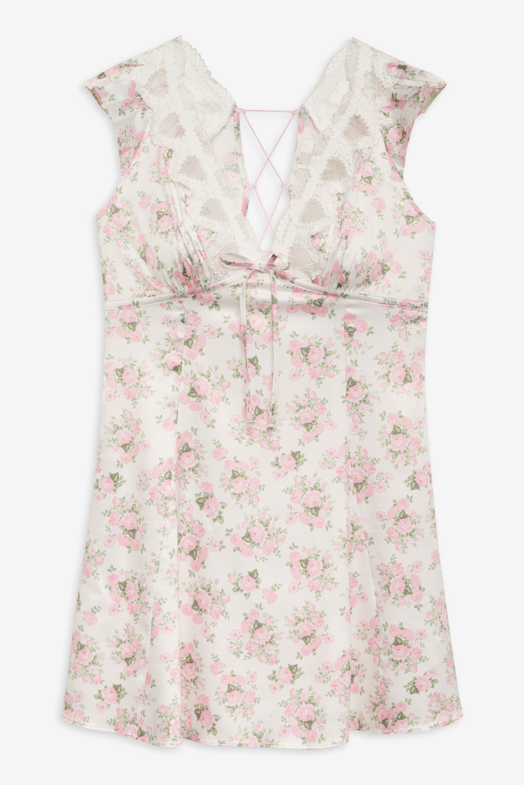 For Love and Lemons - Naima Slip Dress - Pink