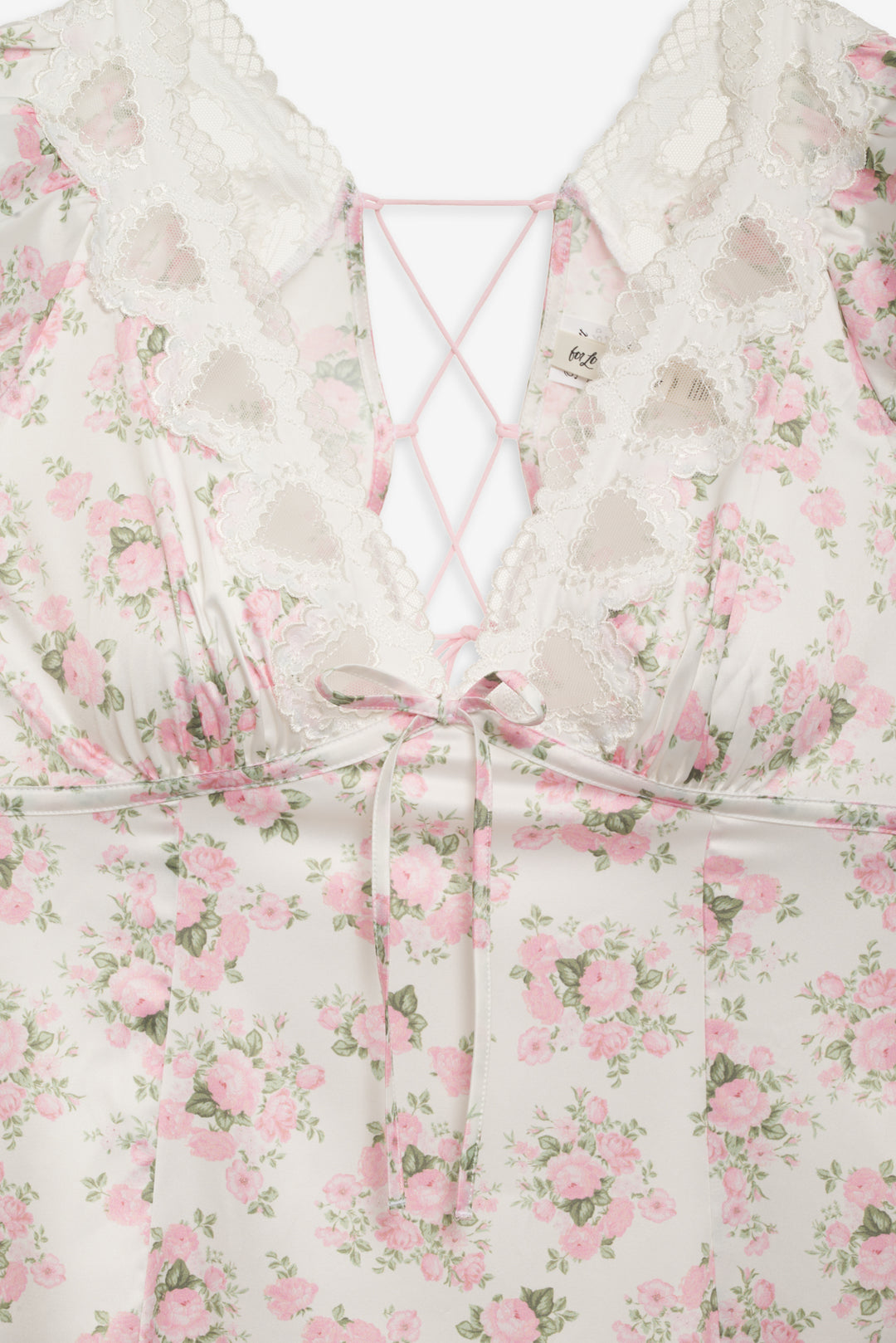 For Love and Lemons - Naima Slip Dress - Pink