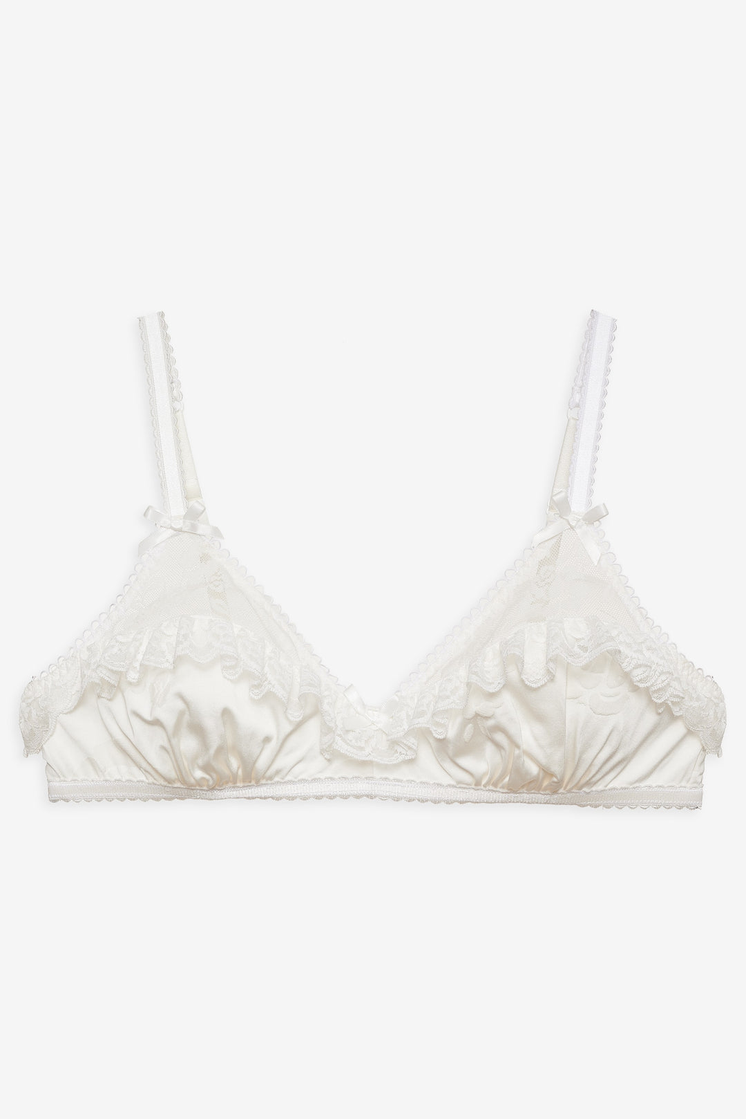 For Love and Lemons - Lana Bralette - White