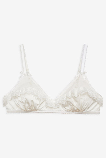 For Love and Lemons - Lana Bralette - White