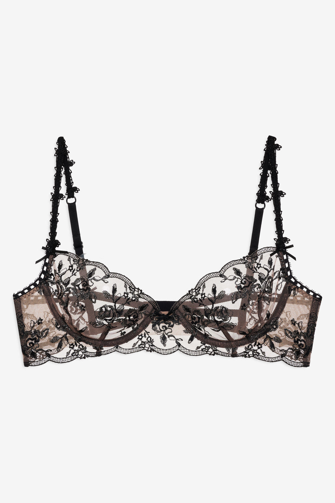 For Love and Lemons - Sonia Underwire Bra - Black