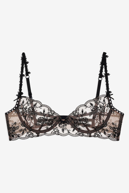For Love and Lemons - Sonia Underwire Bra - Black