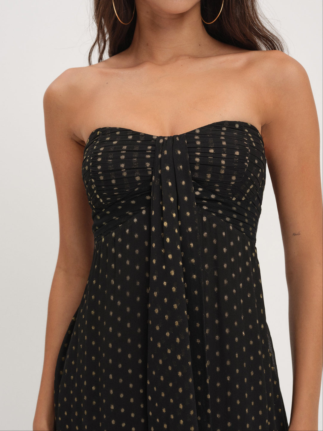 For Love and Lemons - Teagan Mini Dress - Black