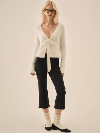 For Love and Lemons - Tayla Knit Cardigan - Cream