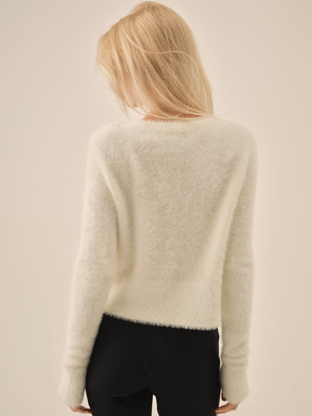 For Love and Lemons - Tayla Knit Cardigan - Cream