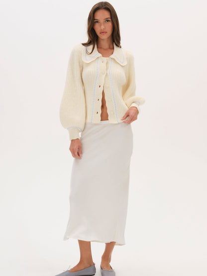 For Love and Lemons - Jade Cardigan - Blue