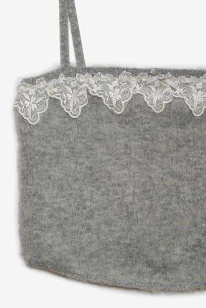 For Love and Lemons - Arinah Tank - Grey