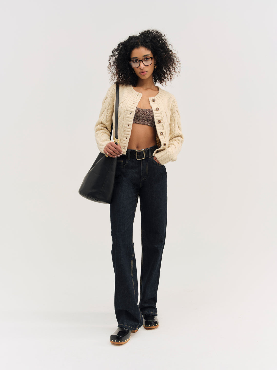 For Love and Lemons - Regina Cardigan - Tan