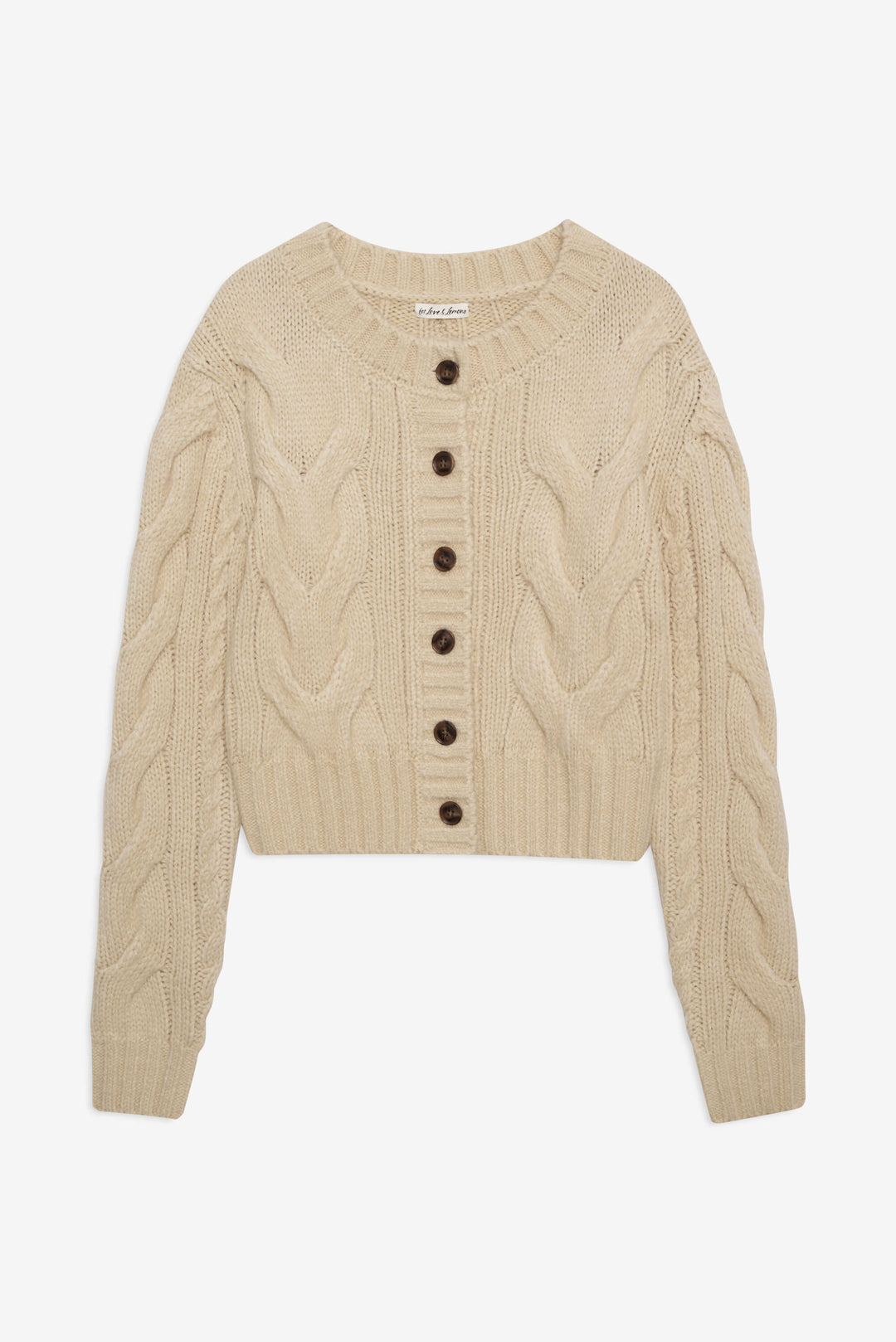 For Love and Lemons - Regina Cardigan - Tan