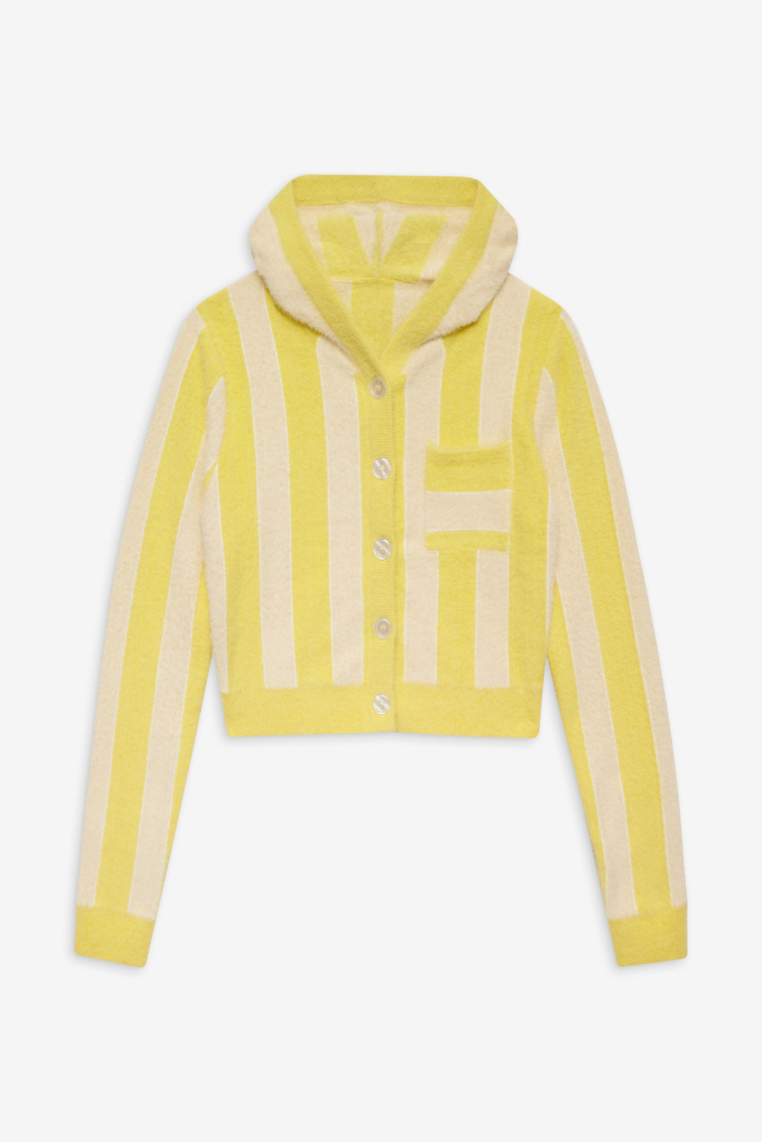 For Love and Lemons - Sleepy Stripe Hoodie - Yellow