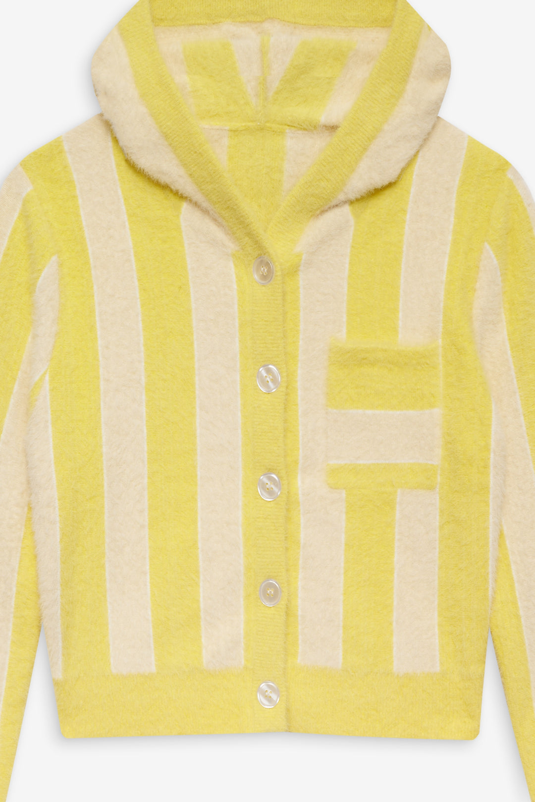 For Love and Lemons - Sleepy Stripe Hoodie - Yellow