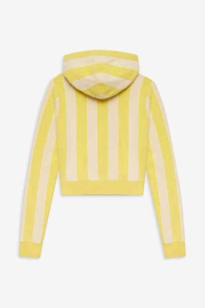 For Love and Lemons - Sleepy Stripe Hoodie - Yellow