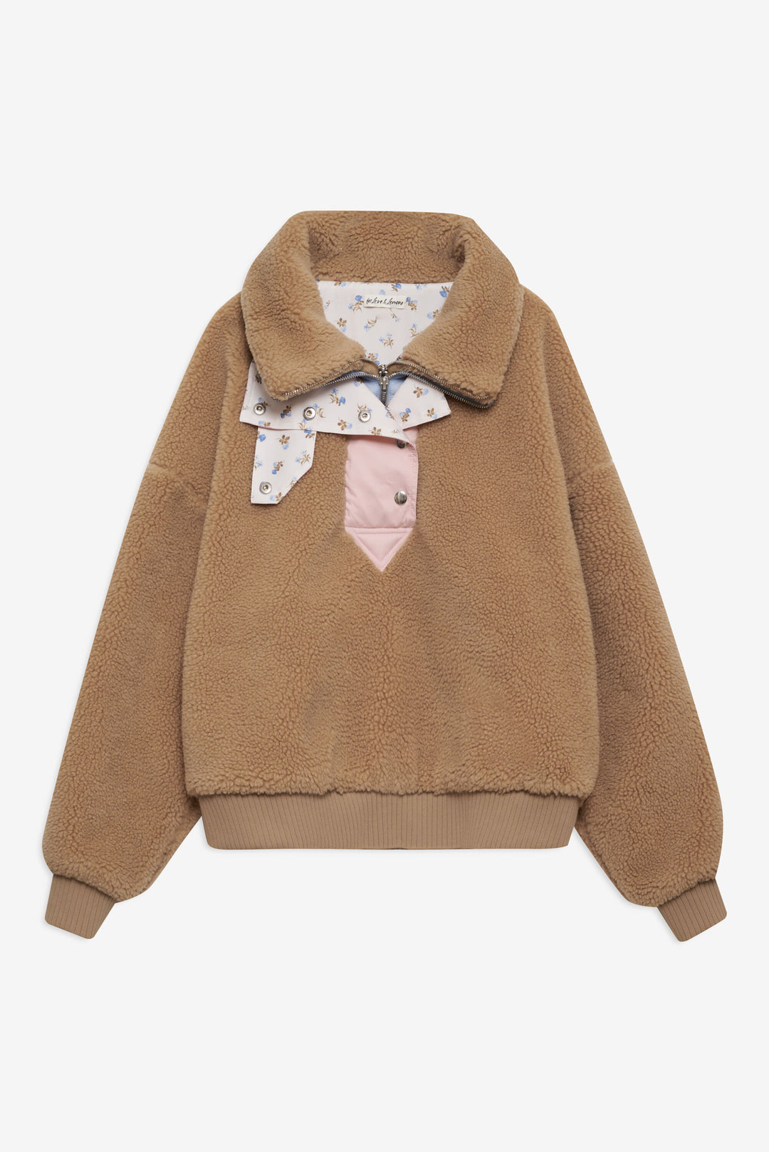 For Love and Lemons - Caitlyn Pullover Sweater - CAMEL