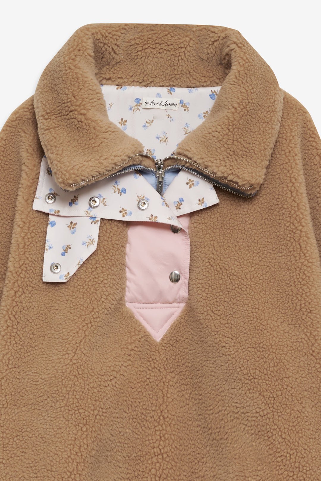 For Love and Lemons - Caitlyn Pullover Sweater - CAMEL