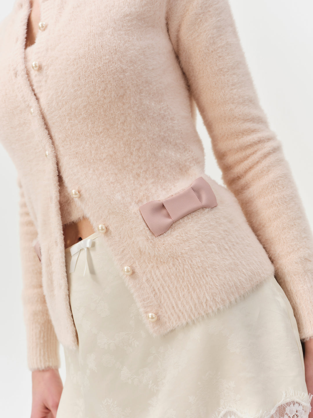 For Love and Lemons - Harper Cardigan - Pink