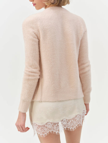 For Love and Lemons - Harper Cardigan - Pink