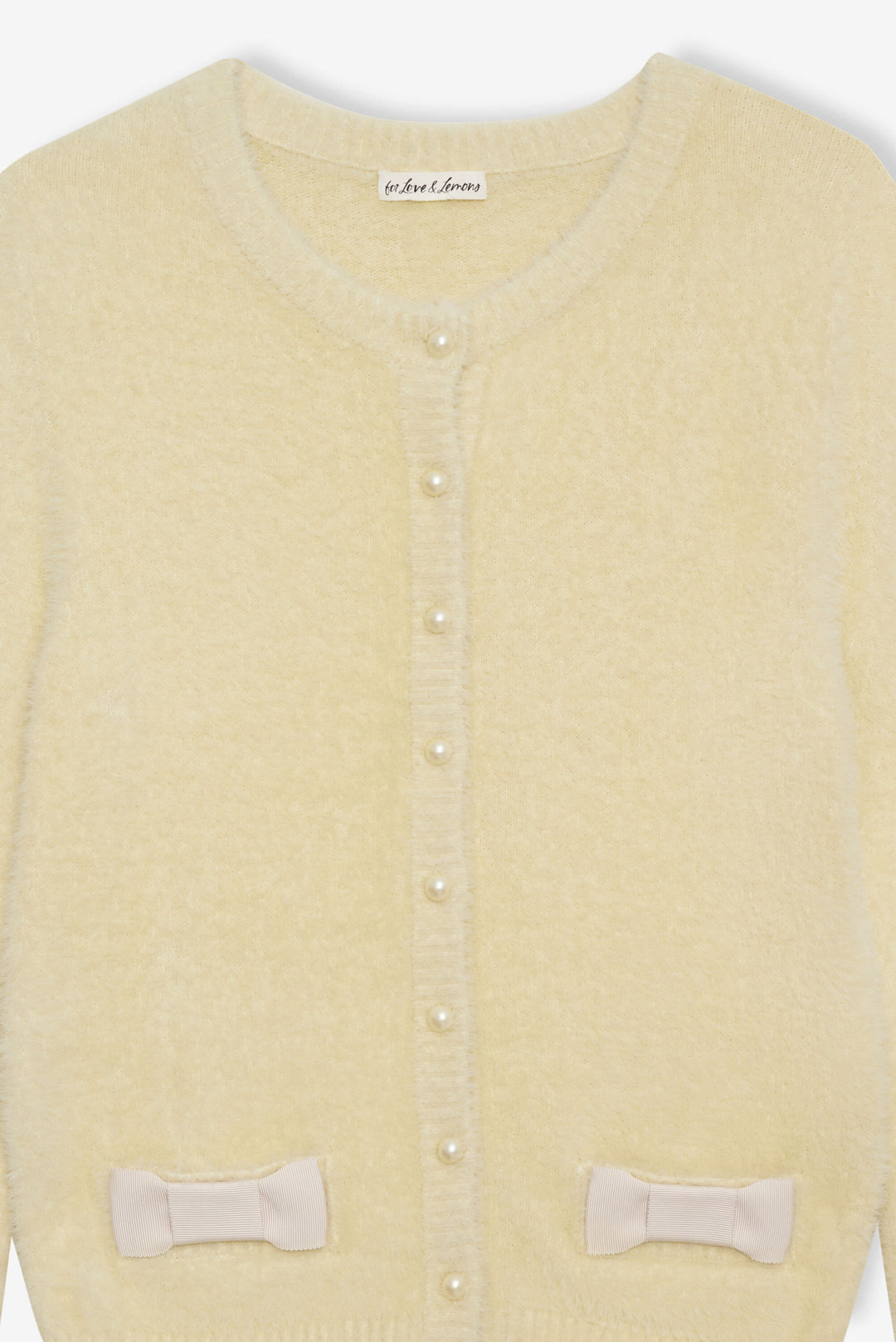For Love and Lemons - Harper Cardigan - Yellow