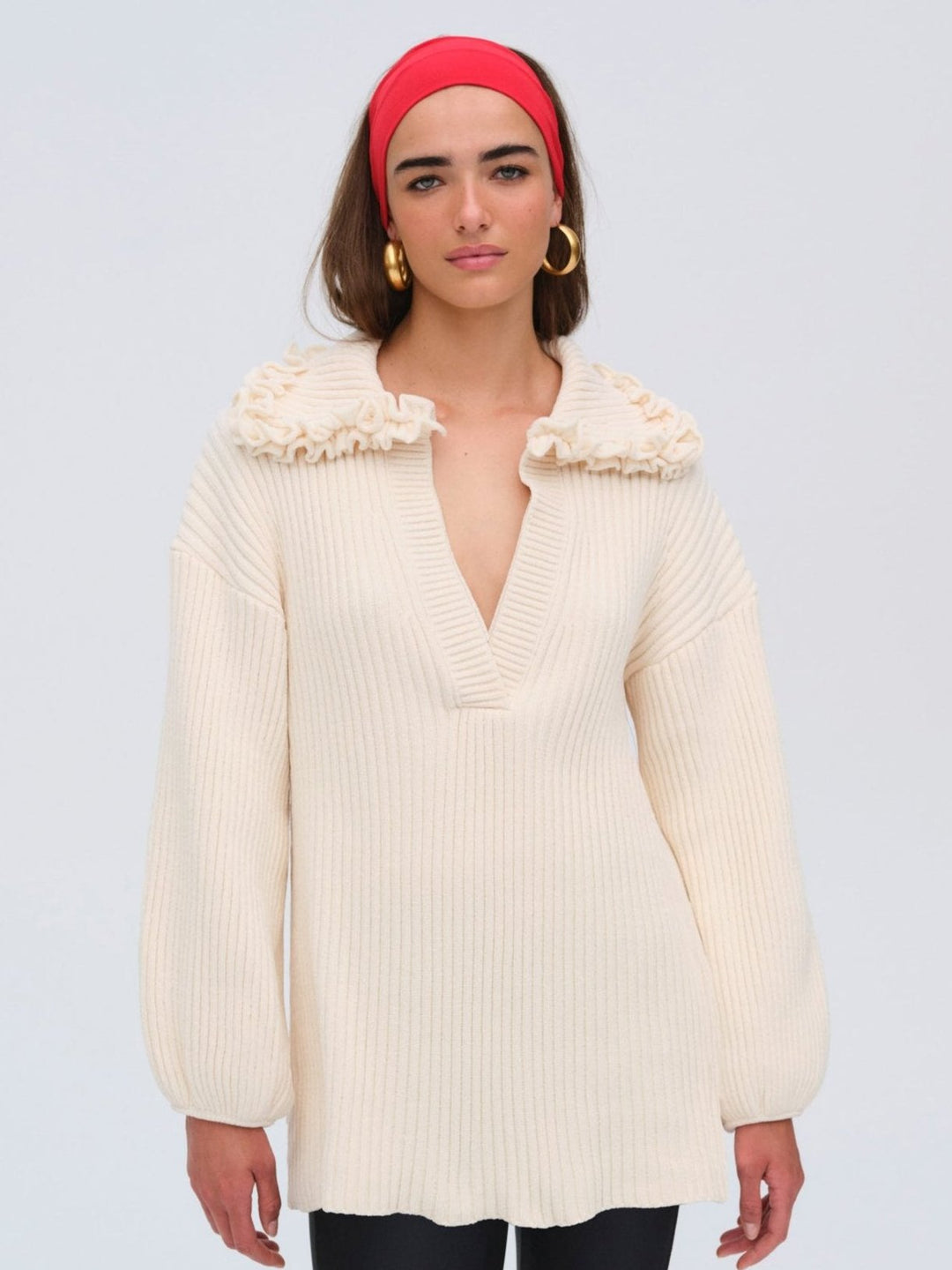 For Love and Lemons - Rey Knit Tunic - Cream