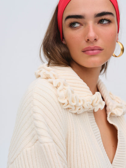 For Love and Lemons - Rey Knit Tunic - Cream