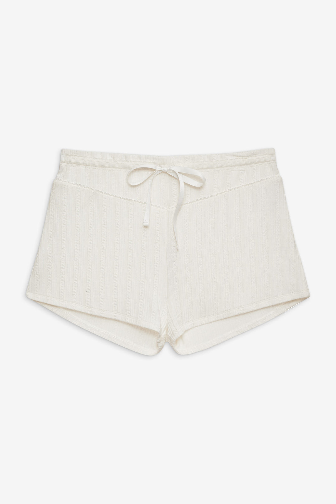 For Love and Lemons - Allison Pointelle Short - White