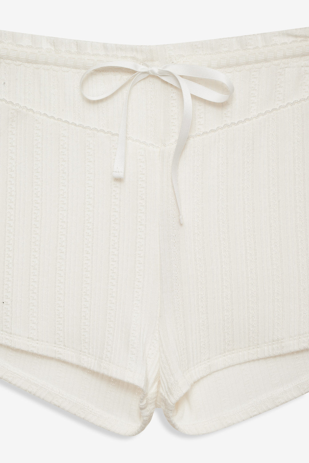 For Love and Lemons - Allison Pointelle Short - White