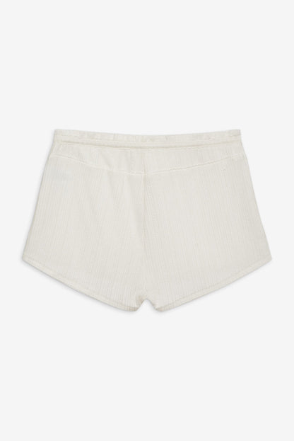 For Love and Lemons - Allison Pointelle Short - White