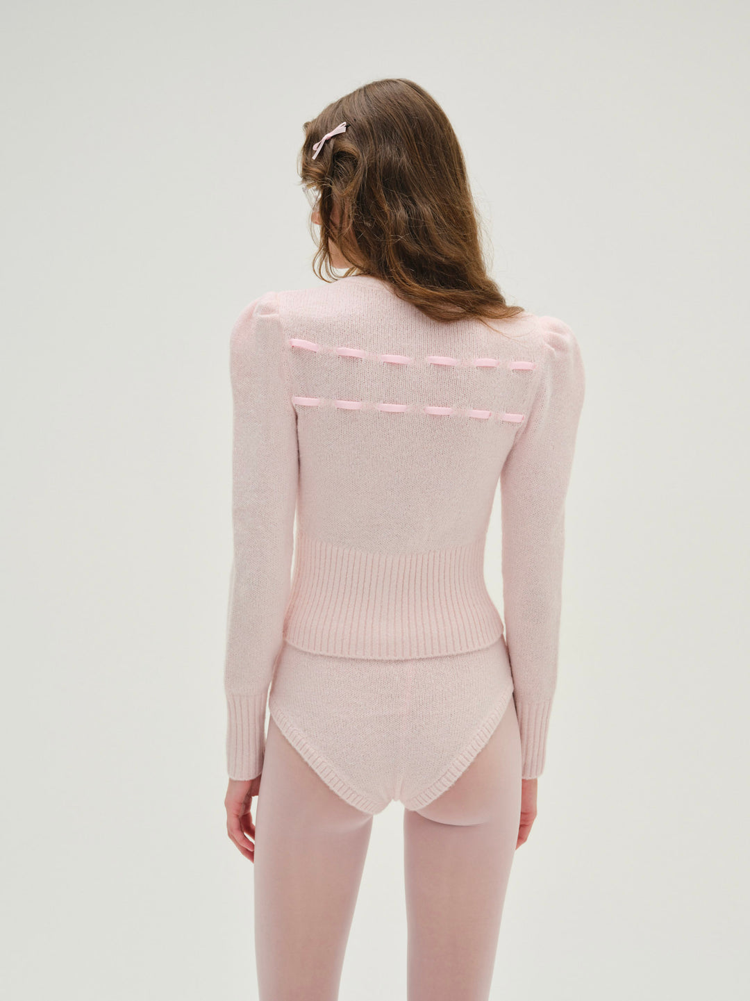 For Love and Lemons - Beverly Knit Panty - Pink