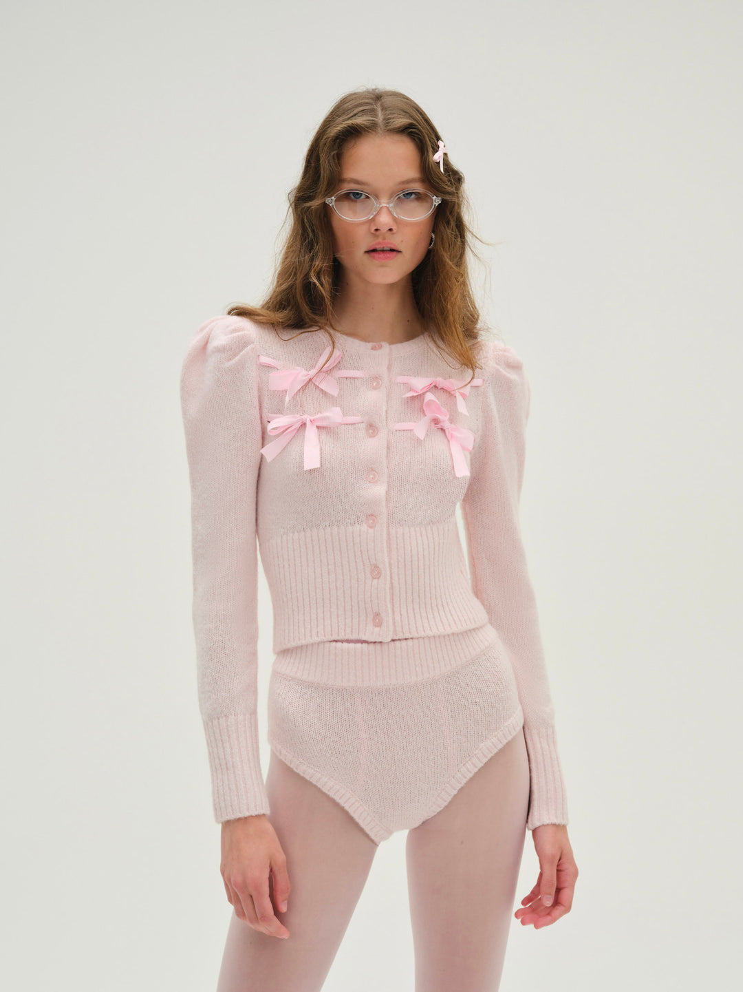 For Love and Lemons - Beverly Knit Panty - Pink