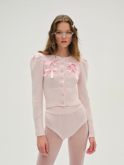 For Love and Lemons - Beverly Knit Panty - Pink
