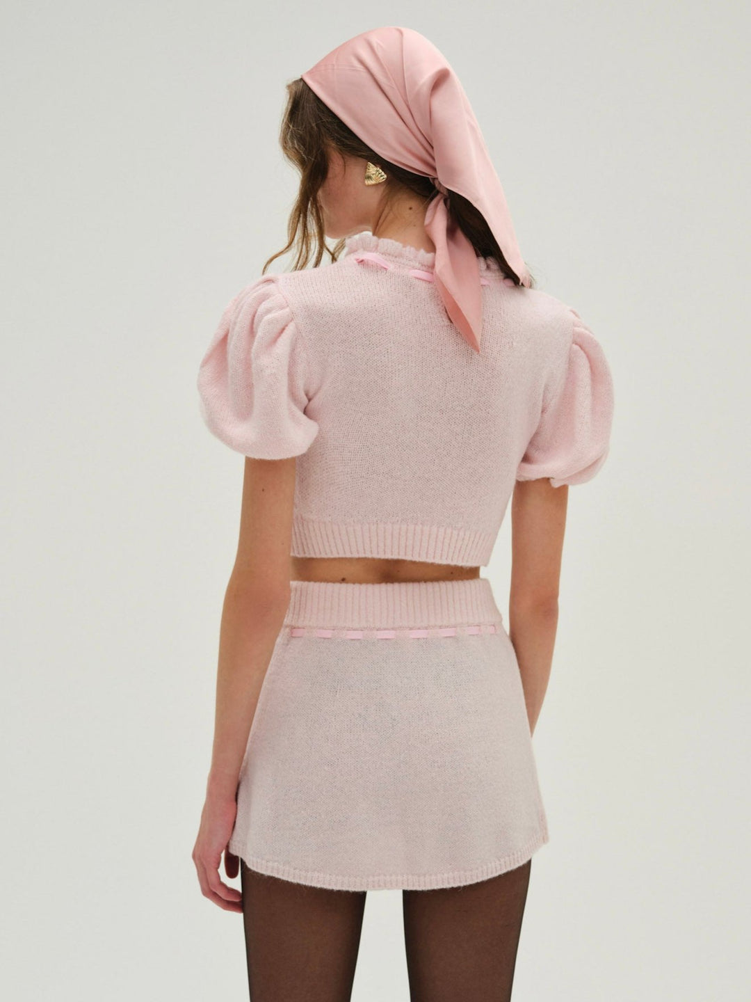 For Love and Lemons - Beverly Mini Skirt - Pink