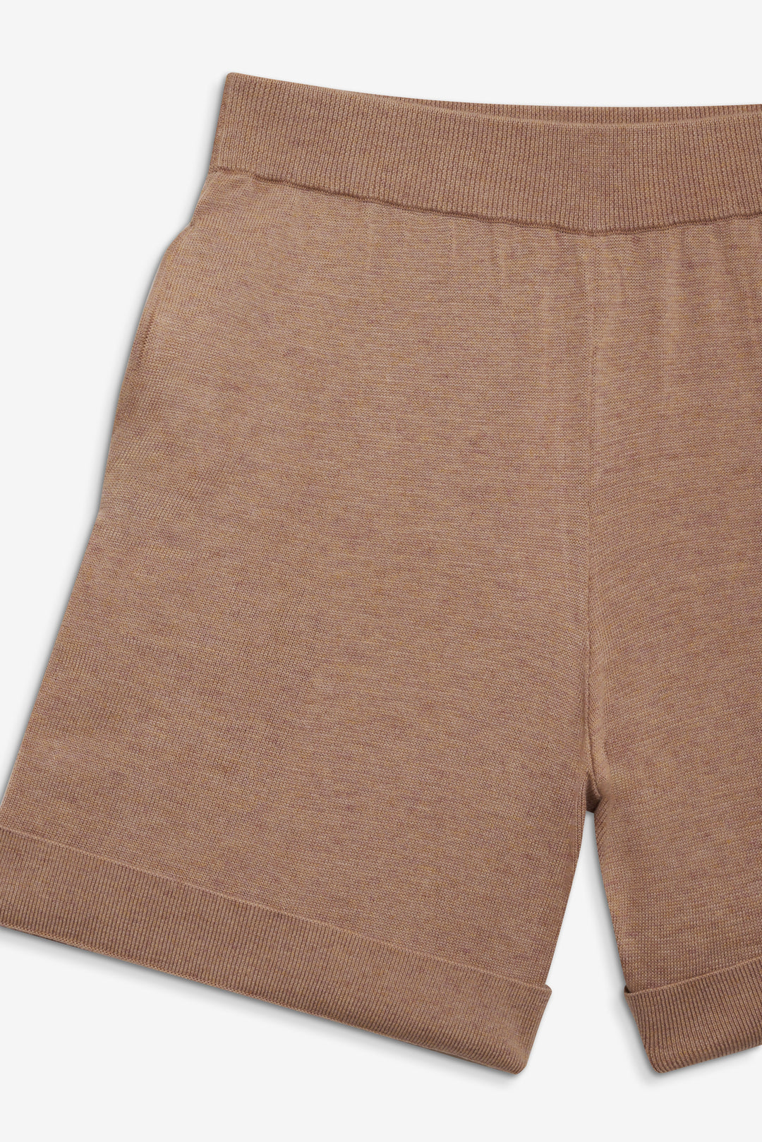 For Love and Lemons - Cassidy Knit Shorts - Brown