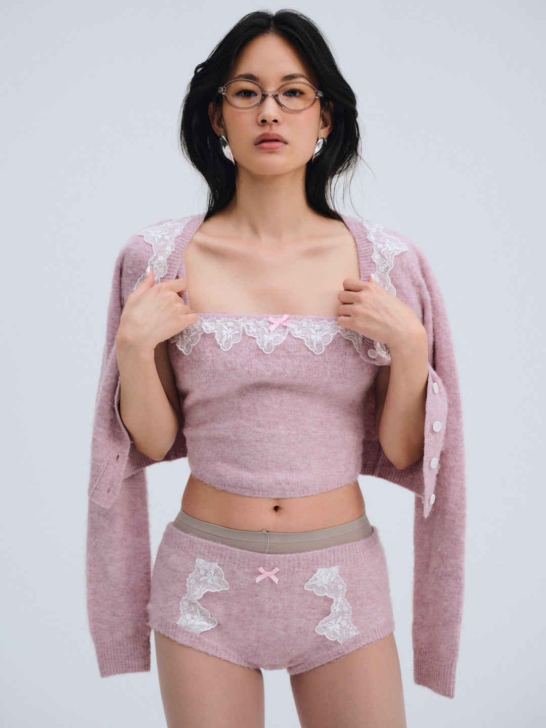 For Love and Lemons - Arinah Boyshort - Pink