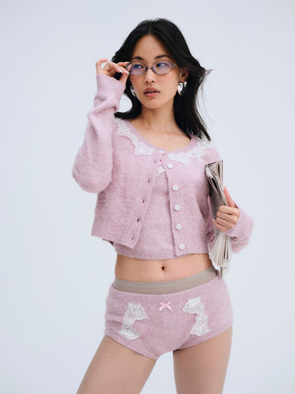 For Love and Lemons - Arinah Boyshort - Pink