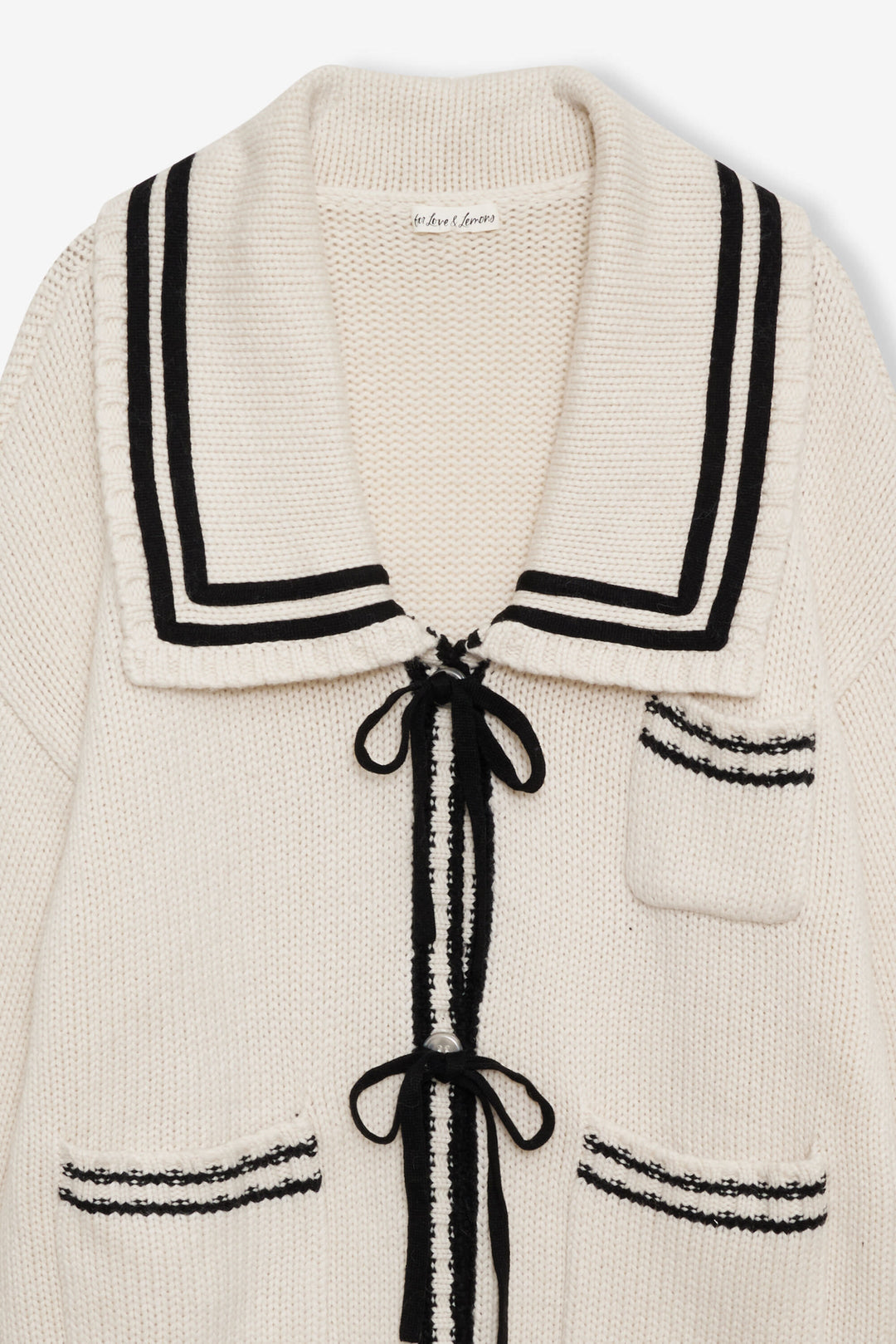 For Love and Lemons - Marina Knit Cardigan - Tan