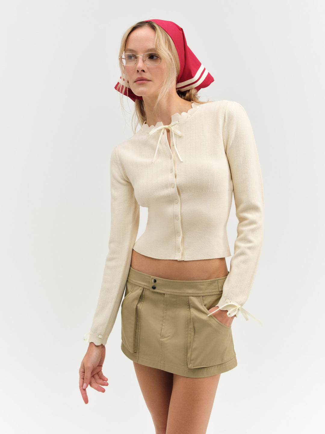 For Love and Lemons - Naomi Sweater - Cream