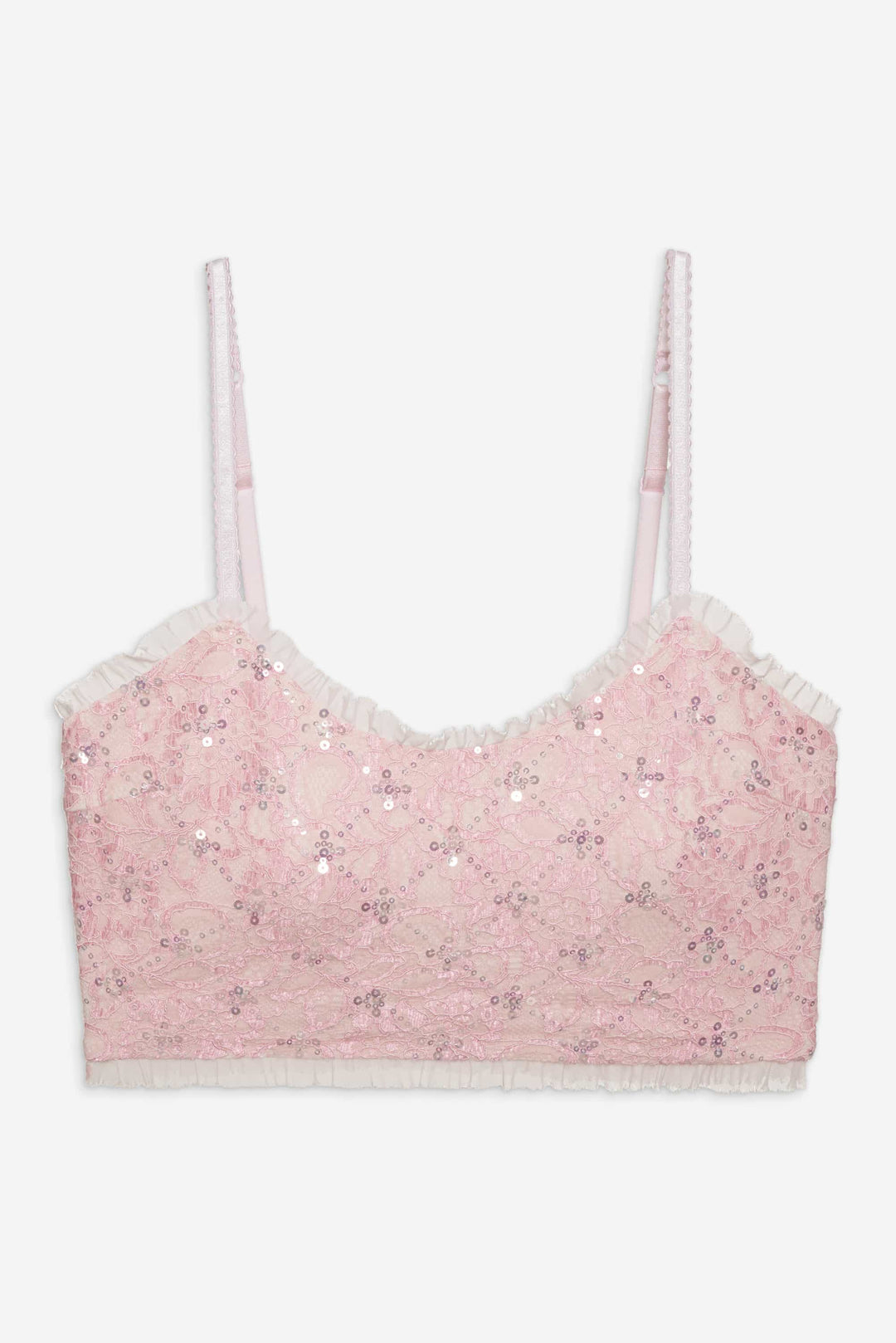 For Love and Lemons - Isabeau Sleep Top - Pink