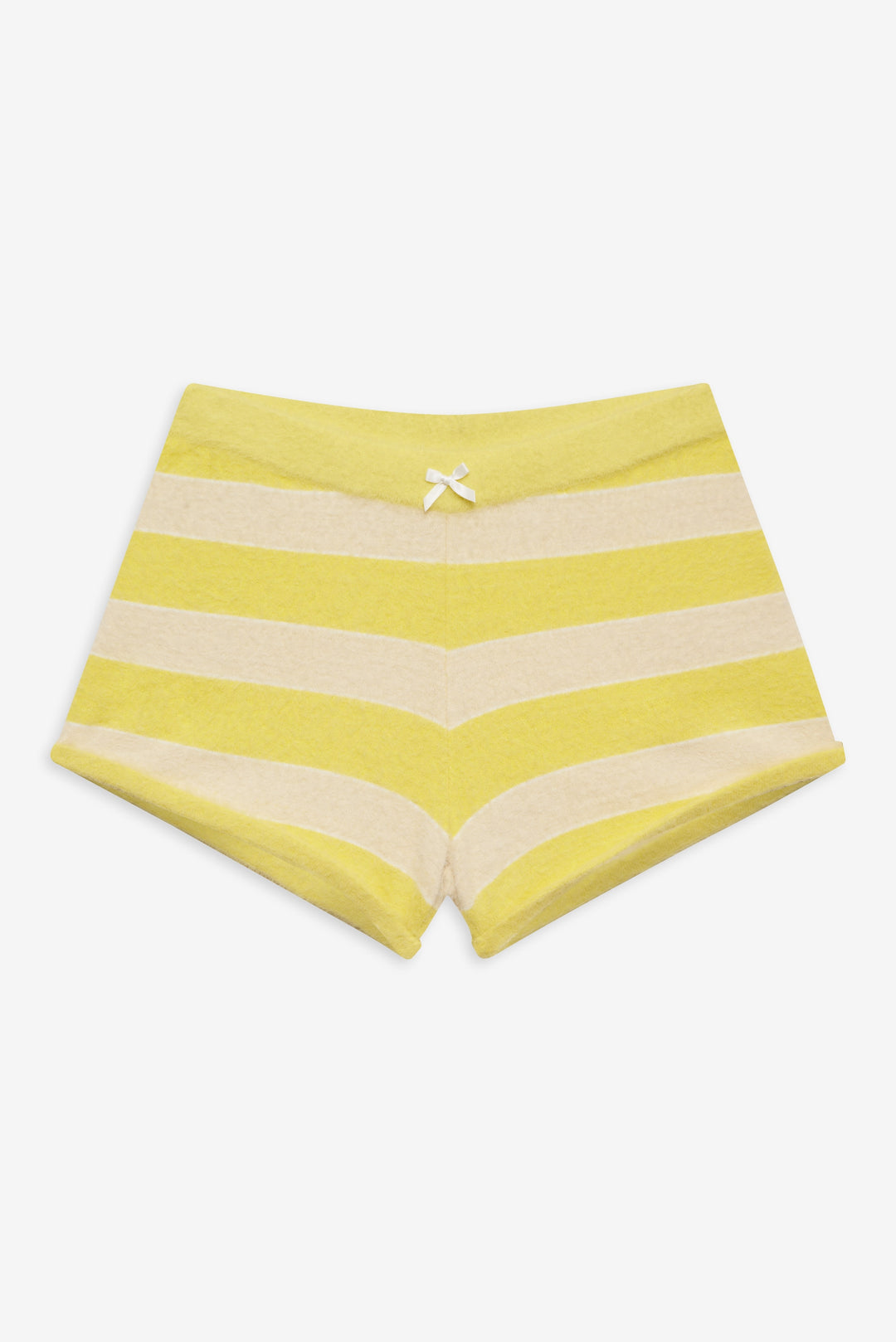 For Love and Lemons - Sleepy Stripe Shorts - Yellow