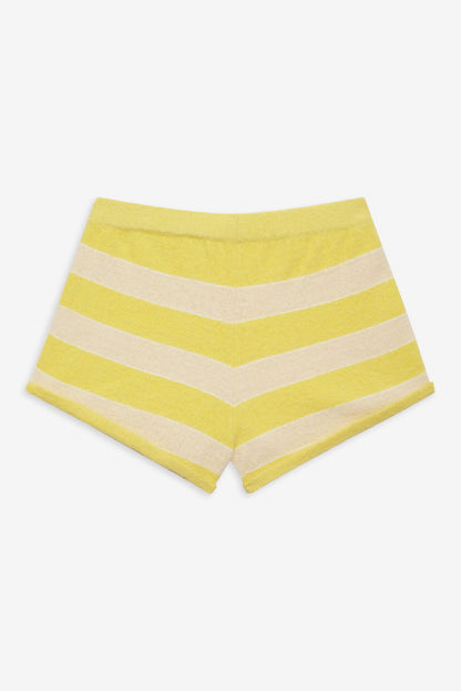 For Love and Lemons - Sleepy Stripe Shorts - Yellow