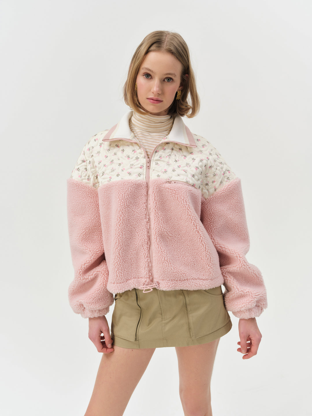 For Love and Lemons - Saide Jacket - Pink