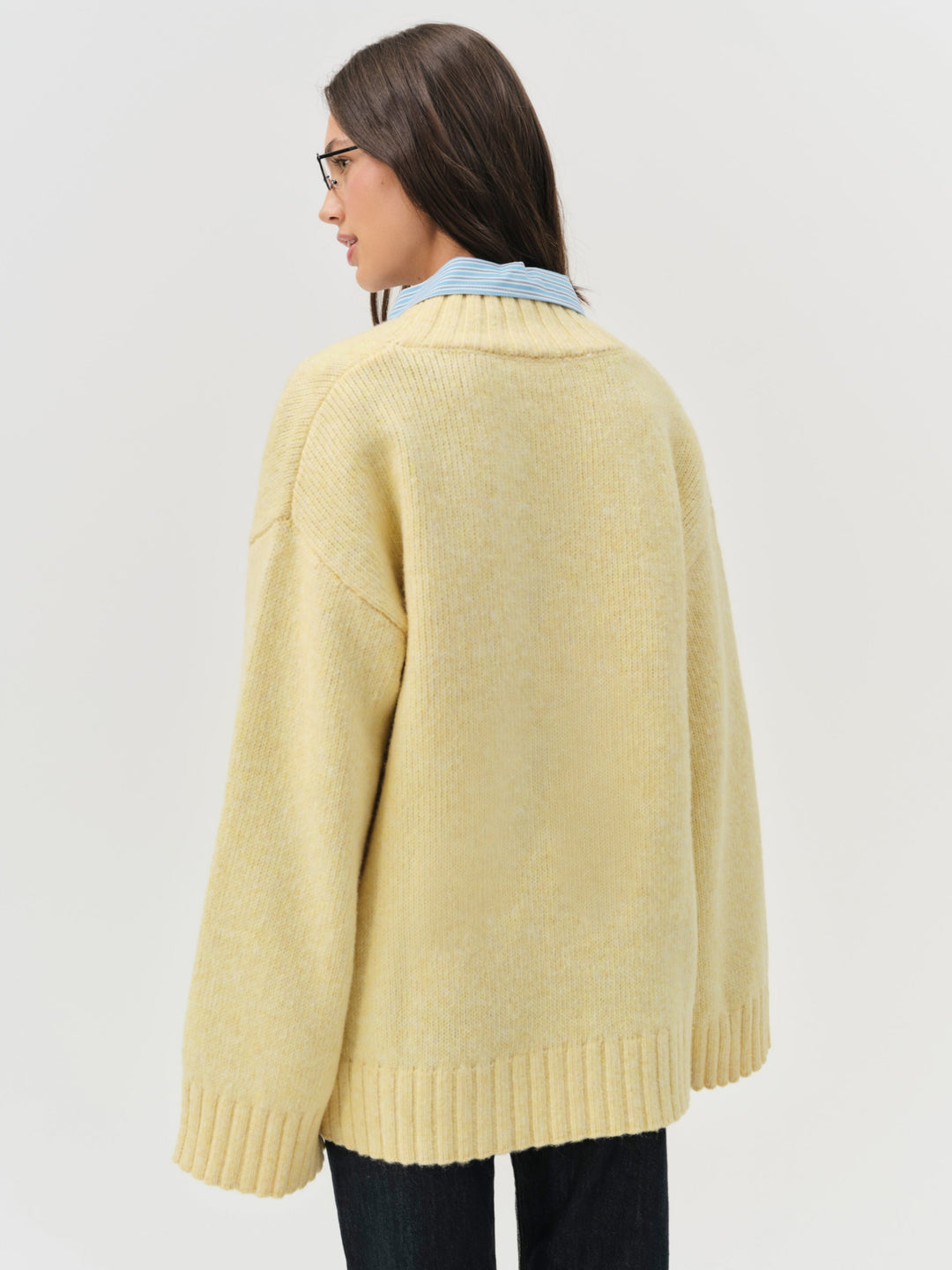 For Love and Lemons - Amelia Sweater - Yellow