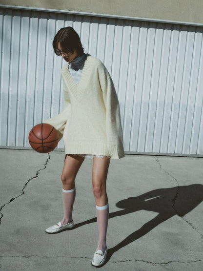 For Love and Lemons - Amelia Sweater - Yellow