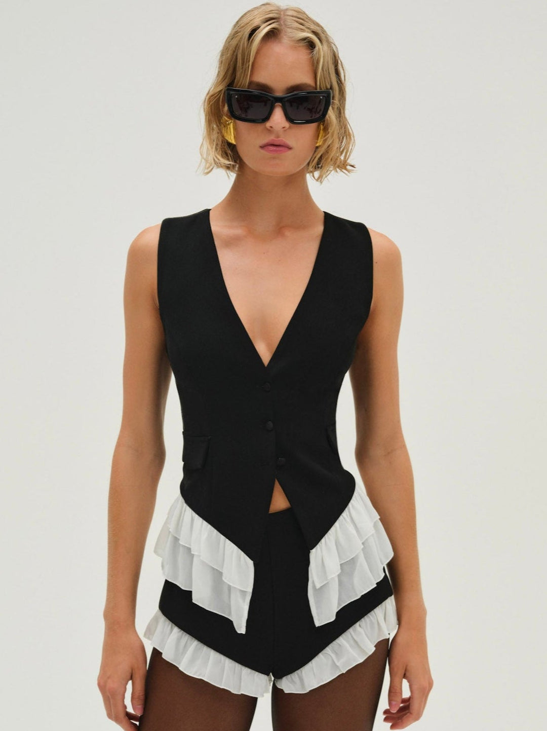 For Love and Lemons - Noemie Short - Black
