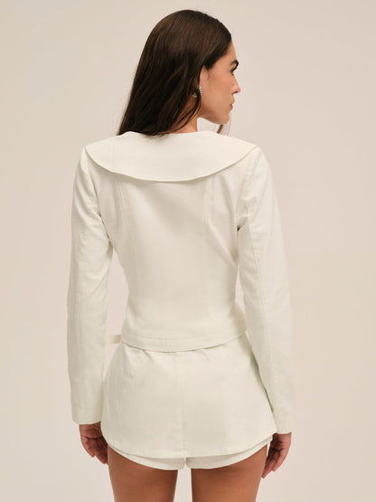 For Love and Lemons - Etta Skort - Ivory