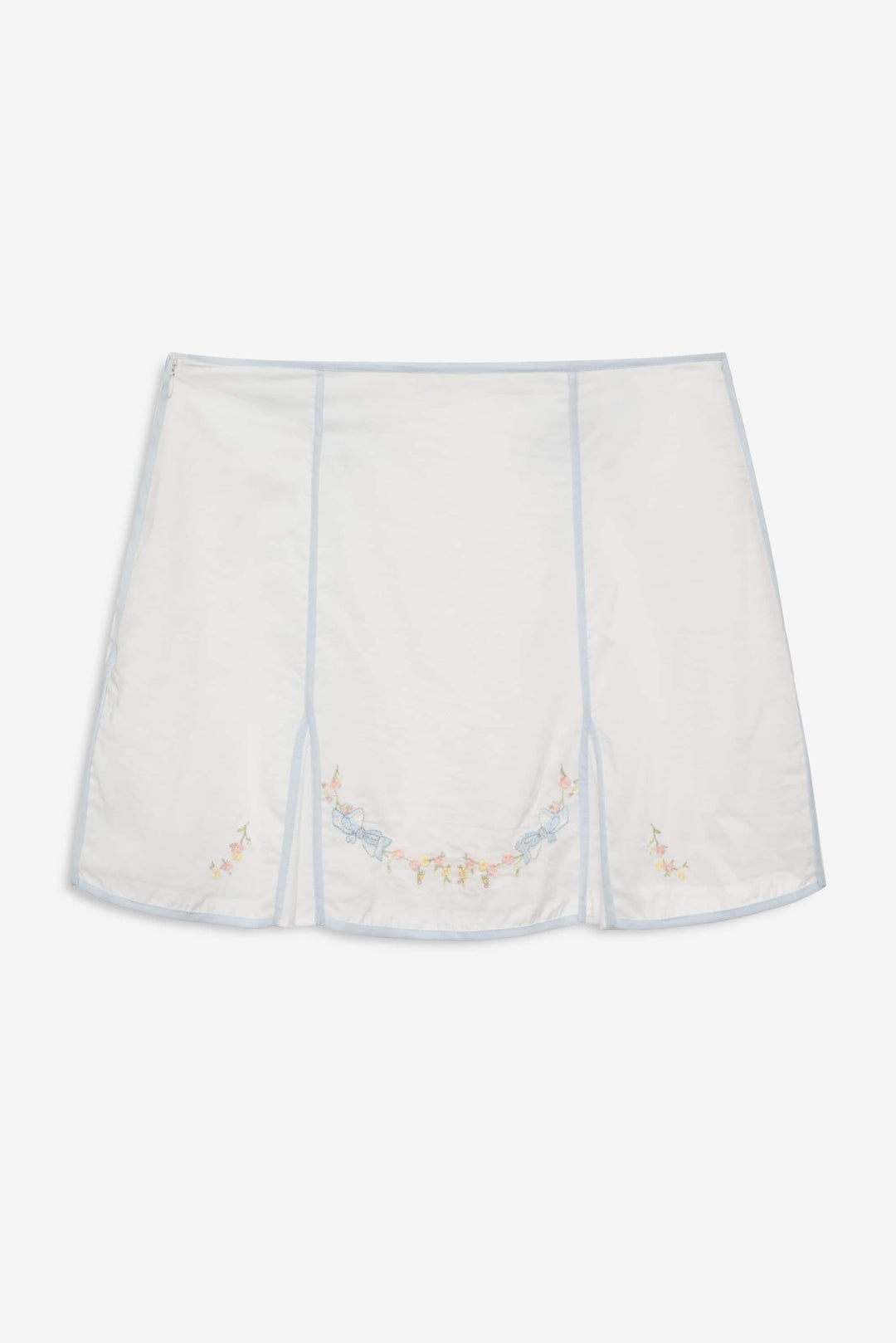 For Love and Lemons - Baby Bows Skirt - White
