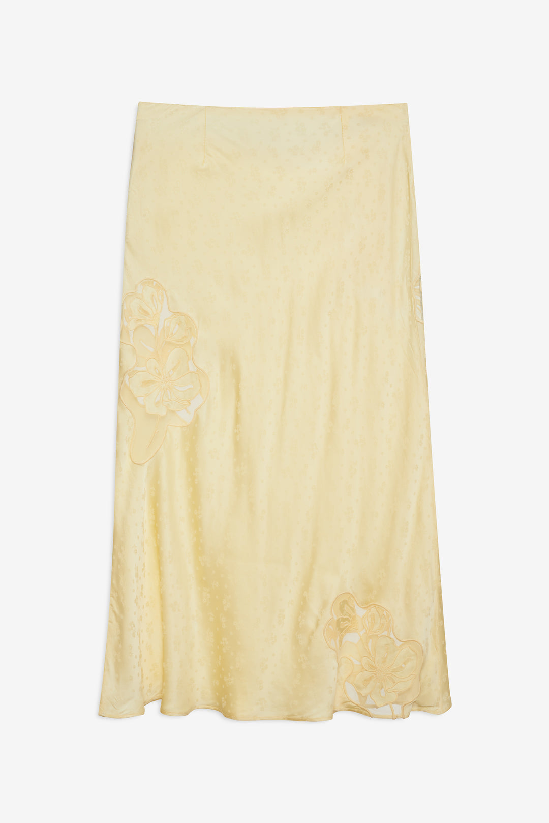 For Love and Lemons - Sunrise Midi Skirt - Yellow