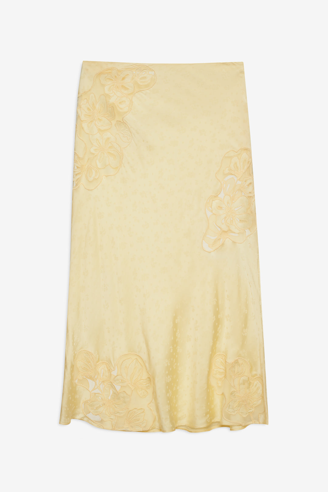 For Love and Lemons - Sunrise Midi Skirt - Yellow