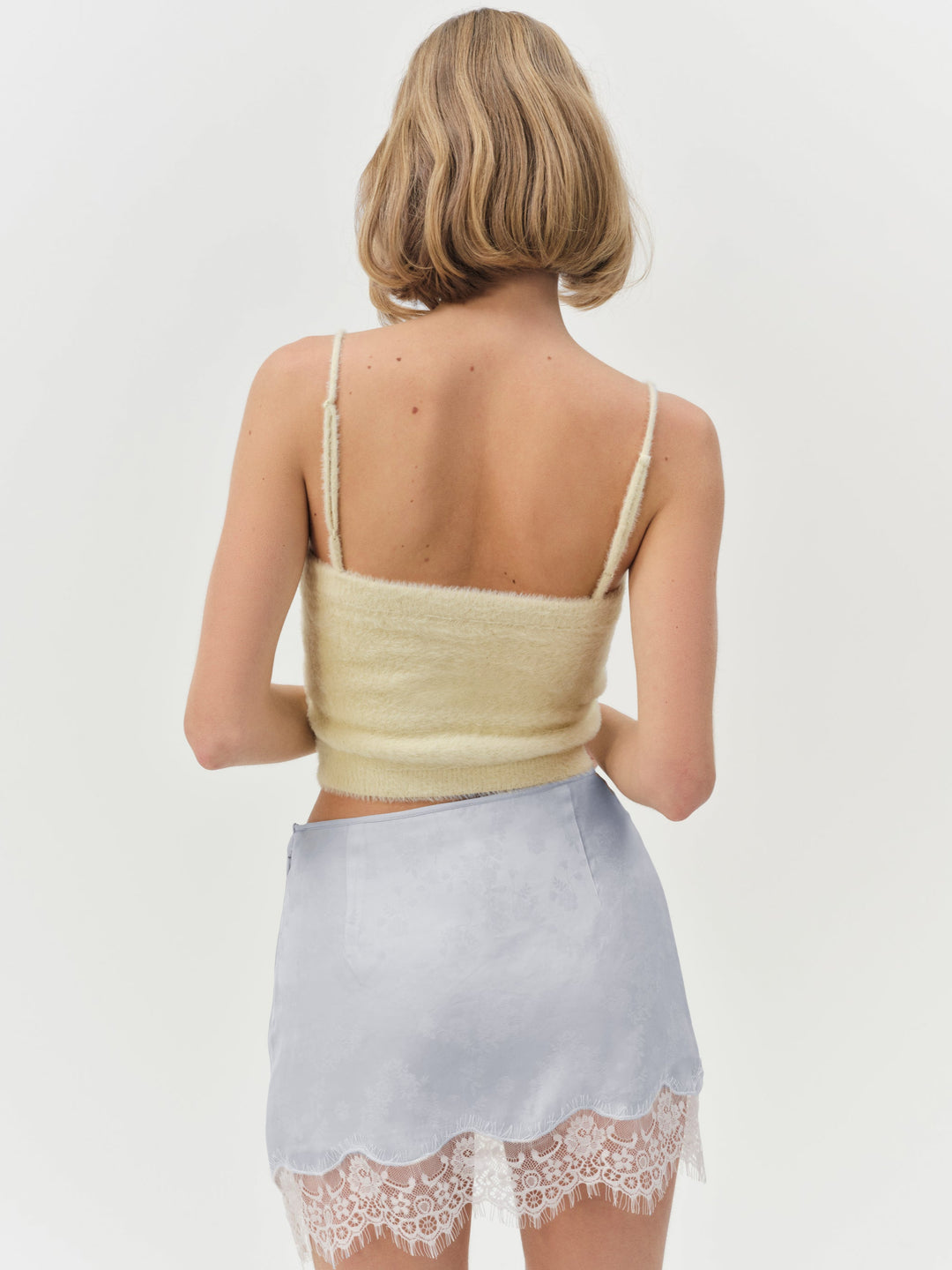 For Love and Lemons - Madalie Slip Skirt - Blue