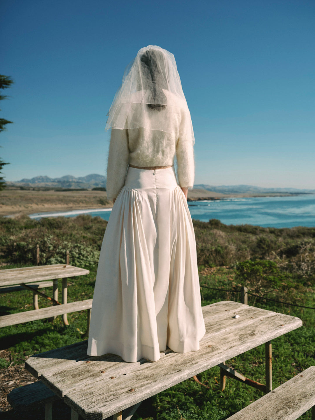 For Love and Lemons - Orsa Maxi Skirt - White