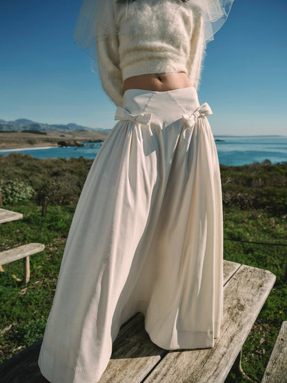 For Love and Lemons - Orsa Maxi Skirt - White